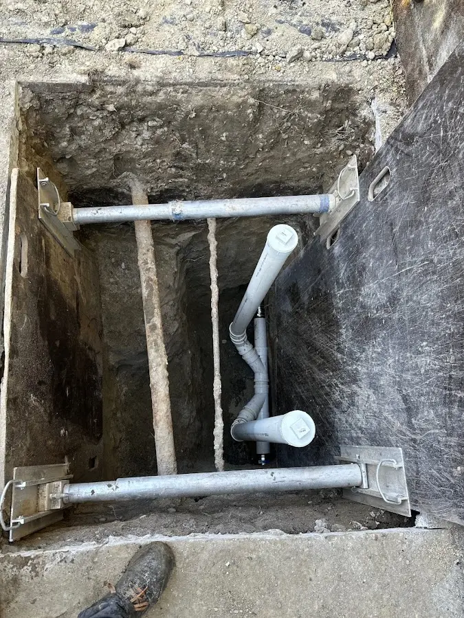Experienced plumber completing Gas Line Repair work in Plover